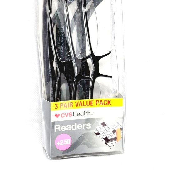 CVS Health Other 3 Pair Cvs Health Value Pack Fgx Pete 25 Readers